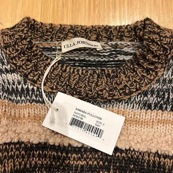 NEW with Tags! Size S, Ulla Johnson Samara Pullover in